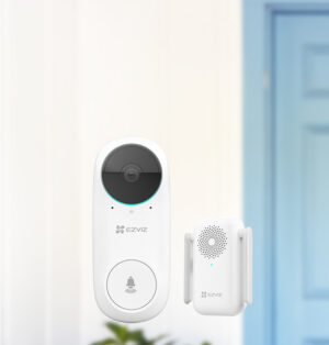 Ezviz-Wire-Free Video Doorbell with Chime-CS-DB2C