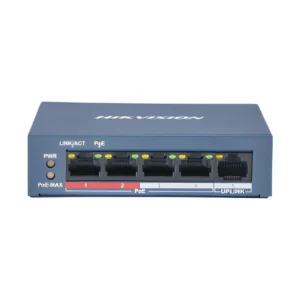 Hikvision-4 Port Fast Ethernet Unmanaged POE SwitchDS-3E0105P-EM(B)