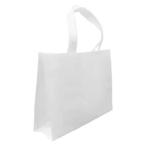 A4 White Non Woven Bags-NW-SUB-A4H