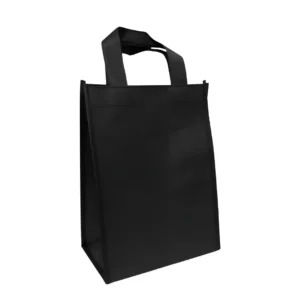 A5 Black Non Woven Shopping Bags-NW-A5-BK
