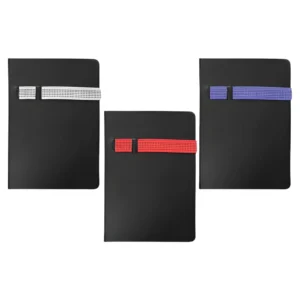 A5 size Notebooks with Pen and Mobile Holder-MB-05-BKK