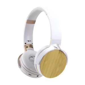 Bluetooth Headphone with Bamboo Touch – EAR-B5-WHT