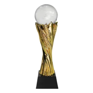 CR-12-Crystal Globe Trophy