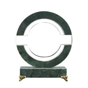 CR-39-Round Crystal & Marble Awards in Box