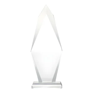 CR-40-Flame Shaped Crystal Awards