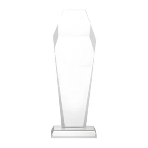 CR-42-Hexagon Shaped Crystal Awards