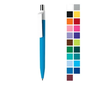 Dot Pens with White Clip-MAX-D1-GOM-W