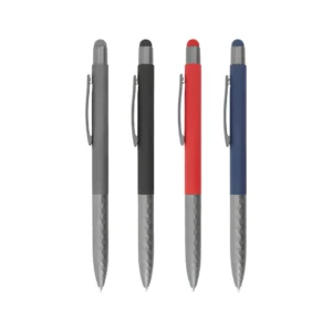 Stylus Metal Pens with Textured Grip-PN47
