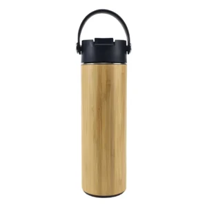 TM-011-BK-Bamboo Flask with Tea Infuser