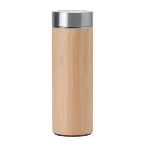 TM-011-Stainless Steel Bamboo Flask