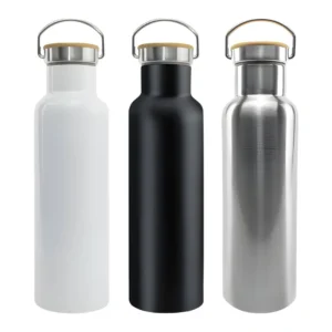 TM-013-Stainless Steel Bamboo Flask