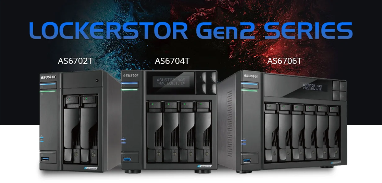 Asustor Lockerstor 4 Gen-2 AS6704T